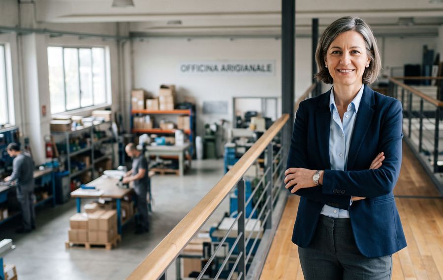 Datore di lavoro nella propria azienda