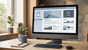 Corso di sicurezza sul lavoro in modalità e-learning su computer